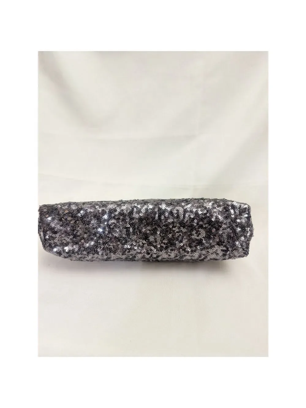 Victoria's Secret Silver Sequin Pouch Bag
